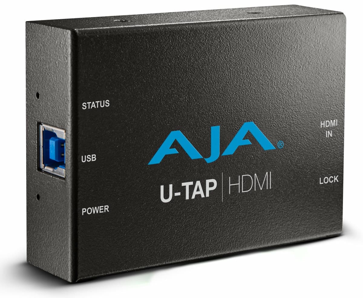 AJA U-TAP HDMI Capturadora USB 3.0 HD/SD 1080p60