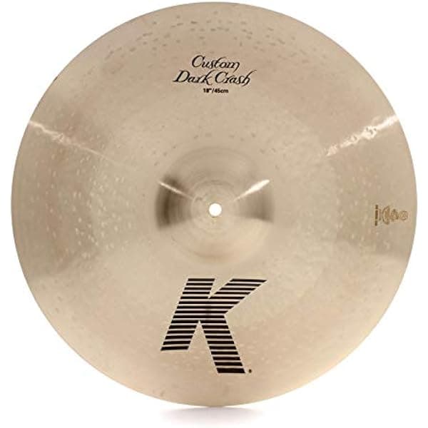 Platillo Zildjian K Cust Dark Crash de 18 pulgadas ZIL K0953