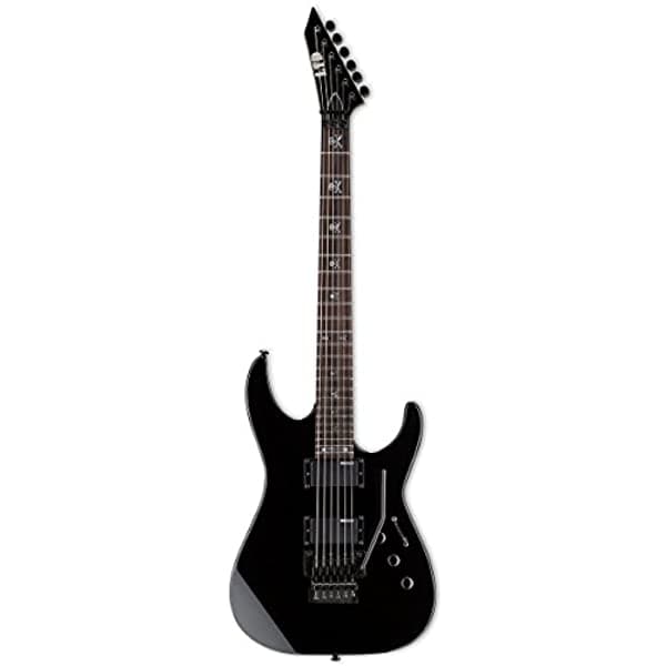 Esp Ltd Kh-202 Signature Series Kirk Hammett - Guitarra Eléctrica Color Negro LKH202BLK