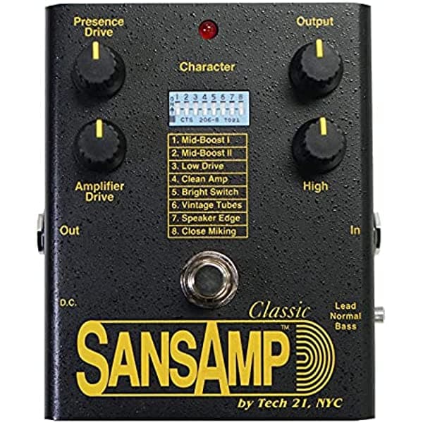 Tech 21 SansAmp SA1 Classic Simulador de Amplificador