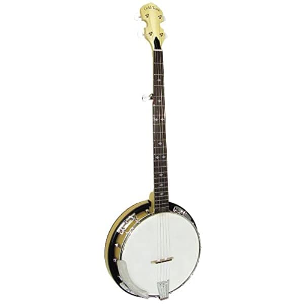 Gold Tone Cc-100R Cripple Creek Banjo Con Resonador (Cinco Cuerdas Arce Transparente)