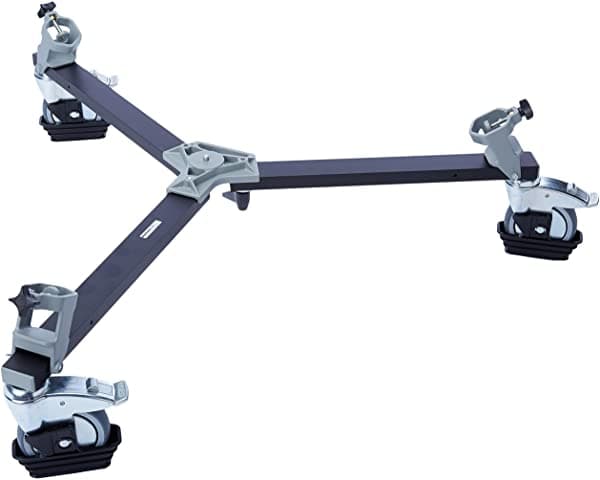 Manfrotto 114 Cine/Video Deluxe Dolly Para 117 X Trípode Con Ruedas 5-Inch - Replaces 3067