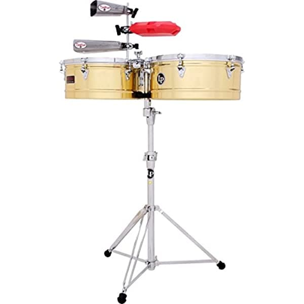 Latin Percussion Lp Prestige Series Brass Timbales 13 Pulgadas 14 Pulgadas LP1314-B