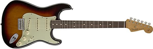 Fender Robert Cray Stratocaster Electric Guitar 3 Tone Sunburst Rosewood Fretboard 139100300