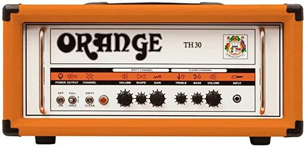 Orange Amps Naranja Th30H 30 W Tubo De 2 Canales Cabeza - Naranja