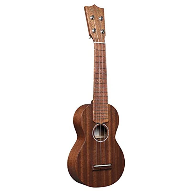 Martin S1 Ukelele Soprano Acústico con Funda Suave, Construcción de Caoba Auténtica, Acabado Frotado a Mano, Perfil de Mástil Estándar 11S1UKE