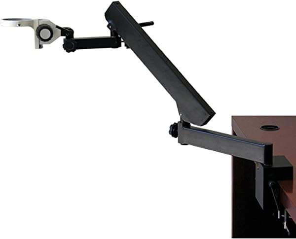 AmScope ASC articulado Soporte con abrazadera para estéreo Microscopios
