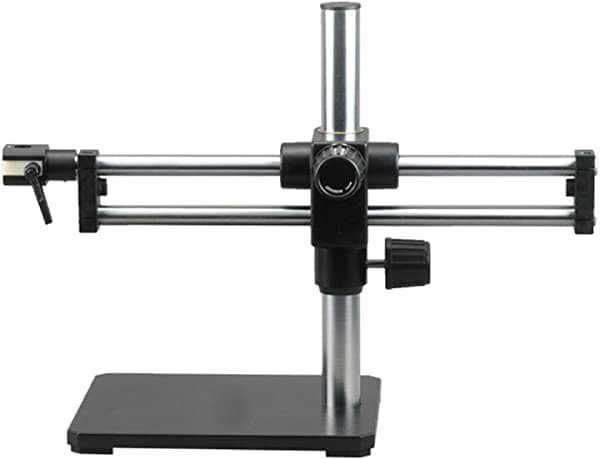 AmScope BBB soporte de brazo boom doble con rodamiento de bolas para microscopios estéreo