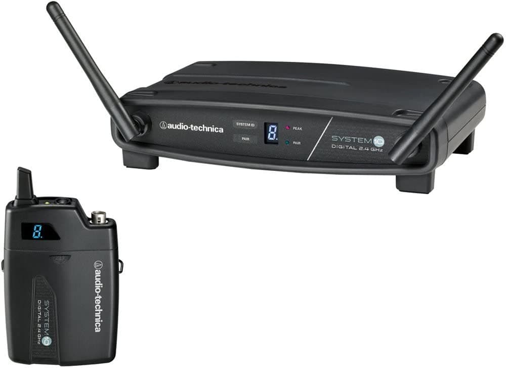 Audio-Technica ATW-1101 Sistema Inalámbrico Digital de Bodypack para Músicos y Presentaciones