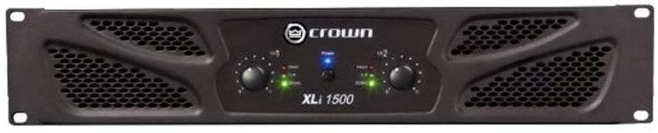 Crown XLi1500 Amplificador de Potencia de Dos Canales de 450 Vatios a 4Ω