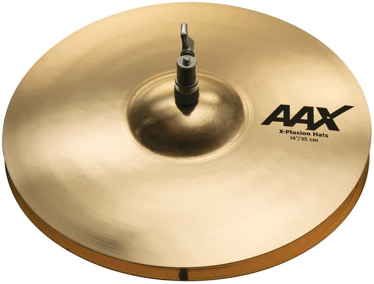Sabian Aax X-Plosion Hi-Hat Platillos De 14 Pulgadas Acabado Brillante 2140287XB