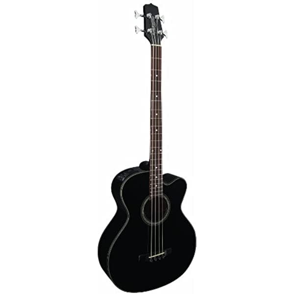 Takamine G Series Gb30Ce-Blk - Bajo Eléctrico Acústico Gigante Corte Veneciano Color Negro