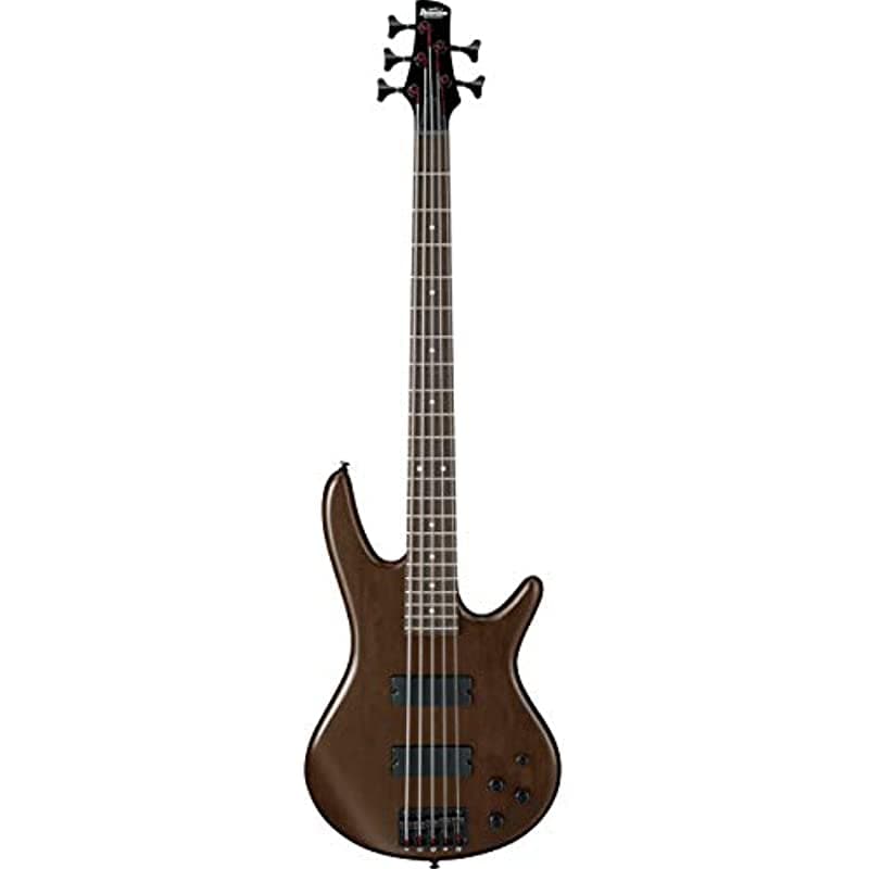 Ibanez 5 Cuerdas Bajo Derecho Walnut Gsr205Bwnf