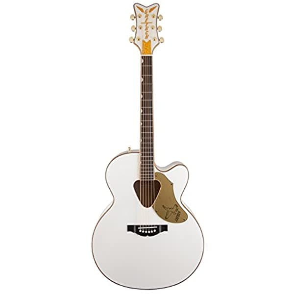 Gretsch Guitarras G5022C Rancher Falcon Cutway Guitarra Electroacústica Blanca 2714024505