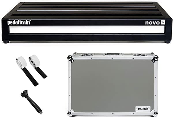 Pedaltrain pt-n24-tc Novo 24 juntas de pedal con Tour Caso