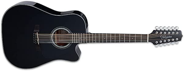 Takamine G Series GD30CE-12 Dreadnought - Guitarra Electroacústica Color Negro TAKGD30CE12BLK