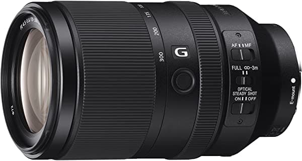 Sony Fe Sel70300G F4.5-5.6 G Lente Oss De 2.756-11.811 In