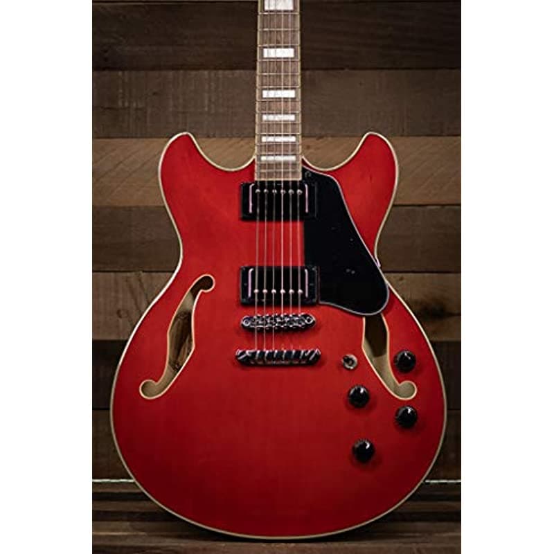 Ibanez AS73 Artcore Guitarra Eléctrica Semi-Hueca Transparente Rojo Cereza AS73-TCD