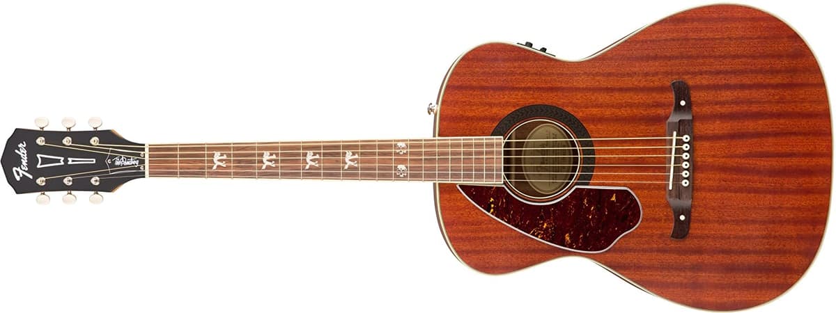 Fender Tim Armstrong Hellcat Guitarra Acústica - Natural - Para Zurdos 971757022