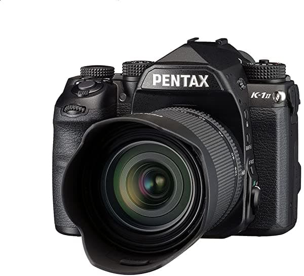Pentax K-1 Mark II D-FA 28-105 WR Lente: Cámara Digital de Alta Resolución 36.4MP 5 Ejes 5 Pasos Reducción de Vibración II Pentax K 1 Mark II w/ D FA 28-105 WR