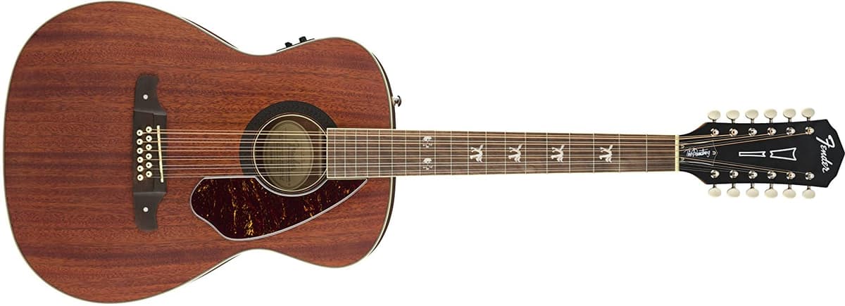 Fender Tim Armstrong Hellcat-- Guitarra Acústica De 12 Cuerdas Natural 971792022