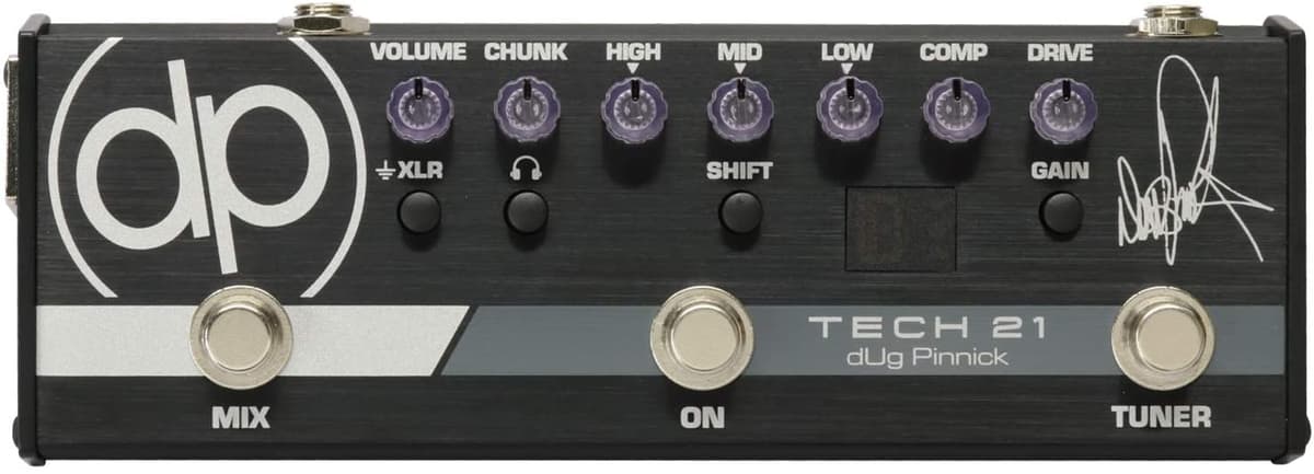 Tech 21 Dug Pinnick Signature - Pedal De Distorsión Para Graves DP-3X