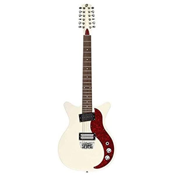 Danelectro 59X12 - Guitarra Eléctrica (12 Cuerdas) Color Crema DC59X12VW