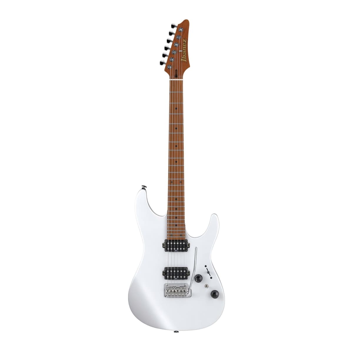 Ibanez Prestige AZ2402 guitarra eléctrica, acabado Blanco Perla Mate (PWF) AZ2402PWF