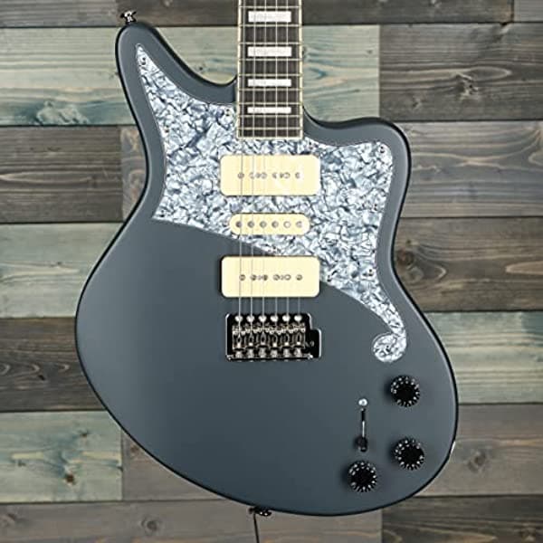 D'Angelico DAPBEDBWMSTCTR - Guitarra Eléctrica de Cuerpo Sólido (6 Cuerdas para Diestros)
