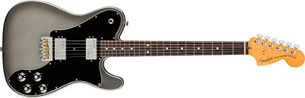 Fender American Professional II Telecaster Deluxe - Mercury con Diapasón de Palisandro 113960755