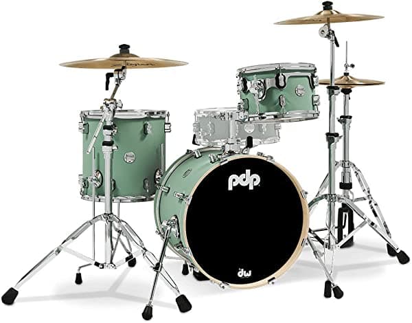 Pacific Drums & Percussion PDP Concept Maple Bop 3 piezas Shell Pack - Satén Seafoam DS-PDCM18BPSF