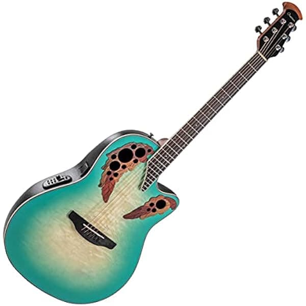 Ovation Celebrity Elite Plus CE44X-9B, MS/Cutaway, profundidad media CE44X-9B-G