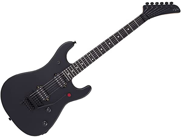 EVH 5150 Serie Estándar Guitarra Eléctrica Diapasón de Ébano Stealth Black 5150STDEBNYFBSTBLK