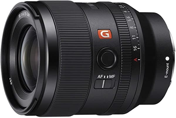 Sony Fe F1.4 Gm - Lente Maestro De Gran Angular De Apertura De 1.378 In SEL35F14GM