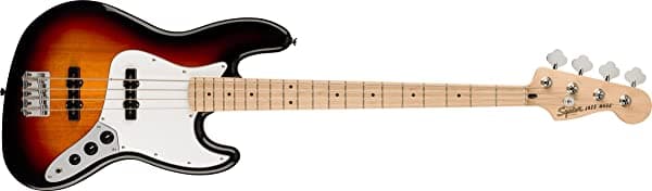 Squier By Fender Affinity Series Jazz Bass Diapasón de Arce 3-Color Sunburst 378602500