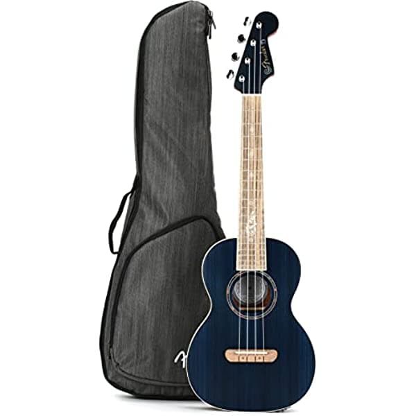 Fender Dhani Harrison - Ukelele tenor, diapasón de nogal, azul zafiro 971752127