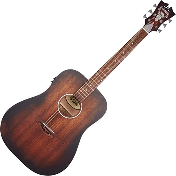 D'Angelico Premier Lexington LS Guitarra Electroacústica, Caoba Satinada Envejecida DAPLSD300AGDCP