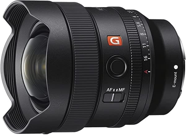 Sony Fe 14 Mm F1.8 Gm De Gran Alcance De Gran Apertura Gran Angular G Master Lente SEL14F18GM