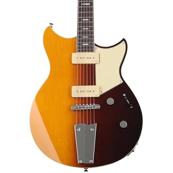 Yamaha Revstar Professional RSP02T Guitarra Eléctrica, con Estuche Rígido, acabado Sunset Burst
