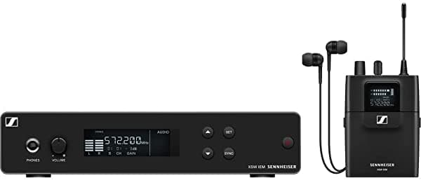 Sennheiser XSW-IEM Sistema de monitoreo in-ear inalámbrico A Band, Negro (Sennheiser 509146)