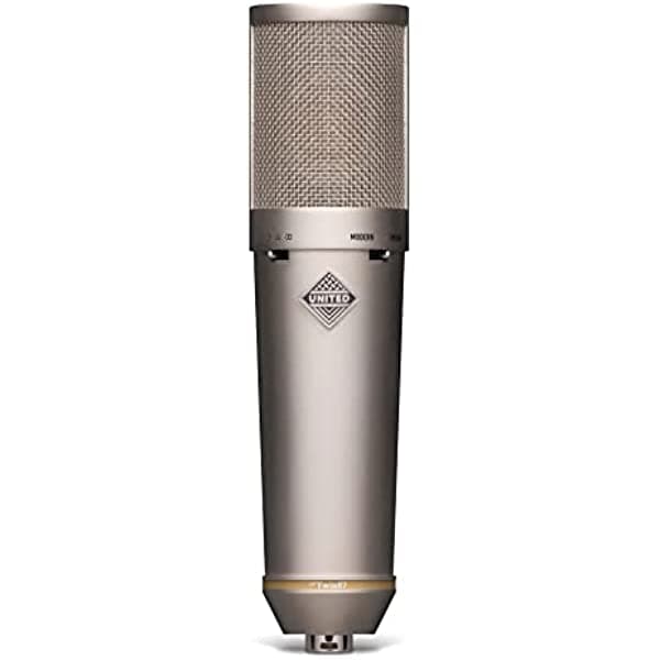 United Studio Technologies - Micrófono de condensador de diafragma grande UT Twin 87