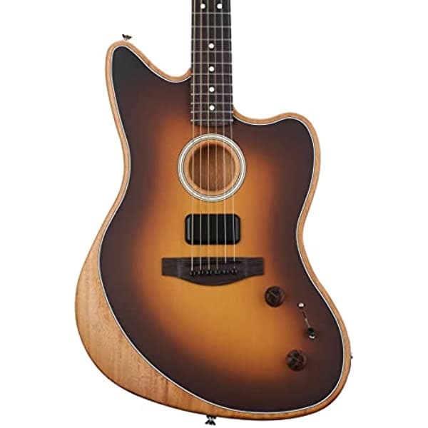 Fender Guitarra Electroacústica de 6 Cuerdas para Diestros, 2-Color Sunburst (972233103)