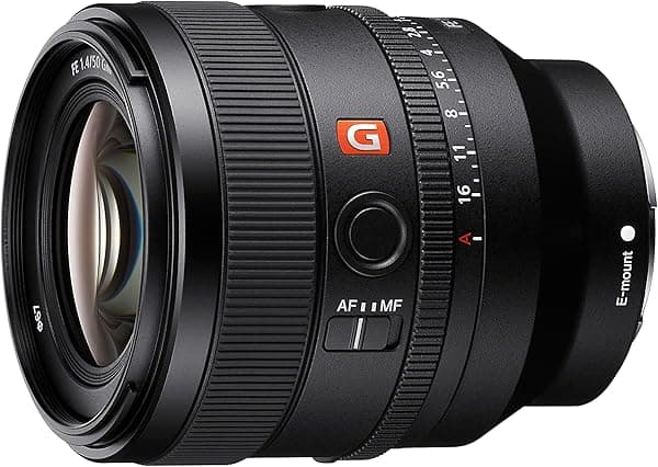 Sony FE 50mm F1.4 GM Objetivo (Sony E) Lens SEL50F14GM