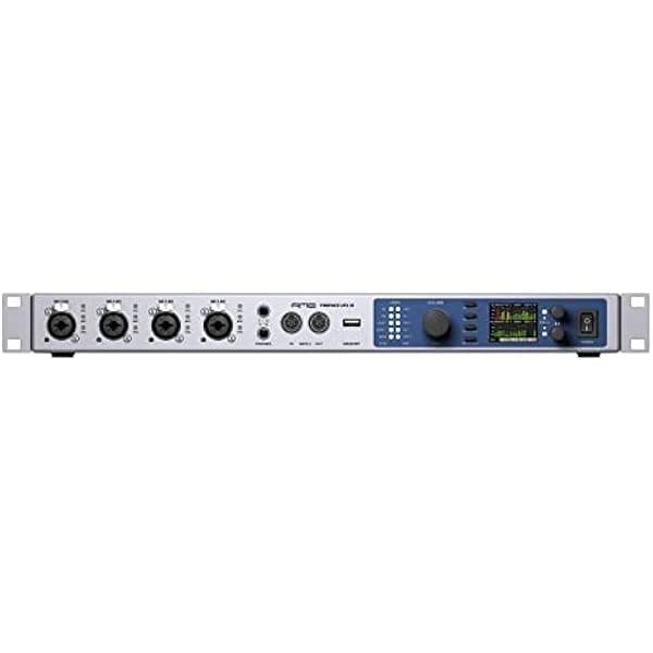 RME Fireface UFX III Interfaz de Audio USB 3.0 con MADI, ADAT, AES/EBU y MIDI, 24-bit/192 kHz, TotalMix FX