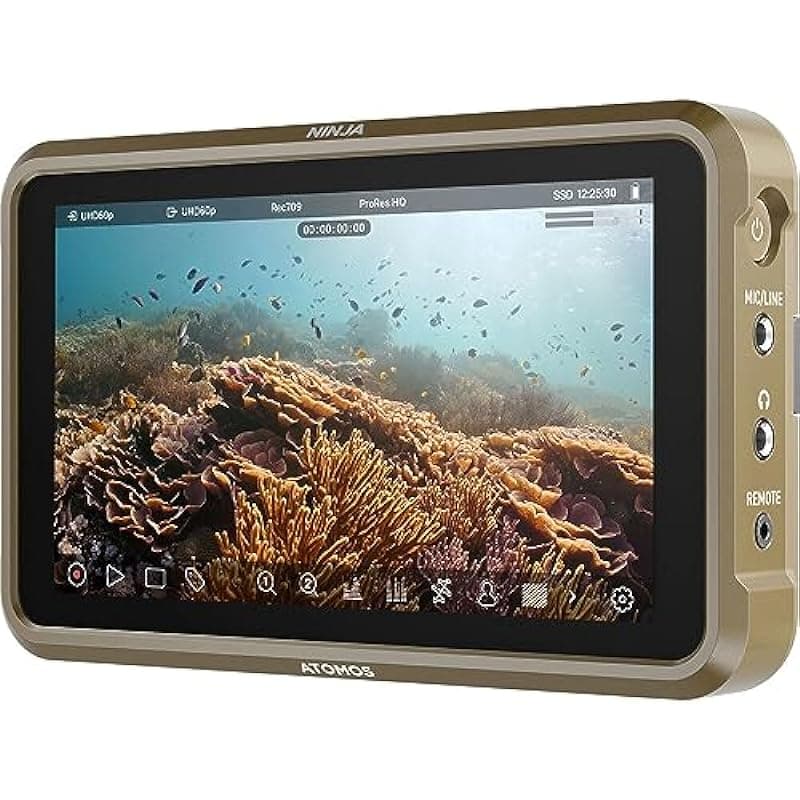 Atomos Monitor de grabación HDMI 4K Ninja de 5.2" ATOMNJ004