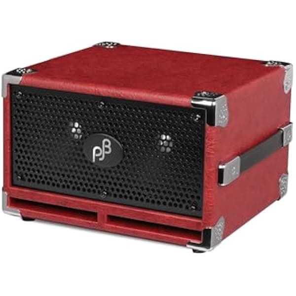 PJB Compact 2 C2 gabinete para bajo 2x5 200W rojo Phil Jones Bass