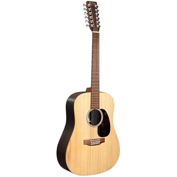 Martin D-X2E Guitarra Electroacústica de 12 cuerdas - Patrón de Palisandro Brasileño 11DX2EBRAZ12STRING