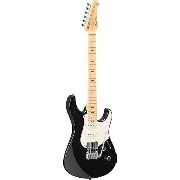 Yamaha Pacifica Standard Plus Guitarra Eléctrica Diapasón de Arce con Funda, Negra PACS+12M BL