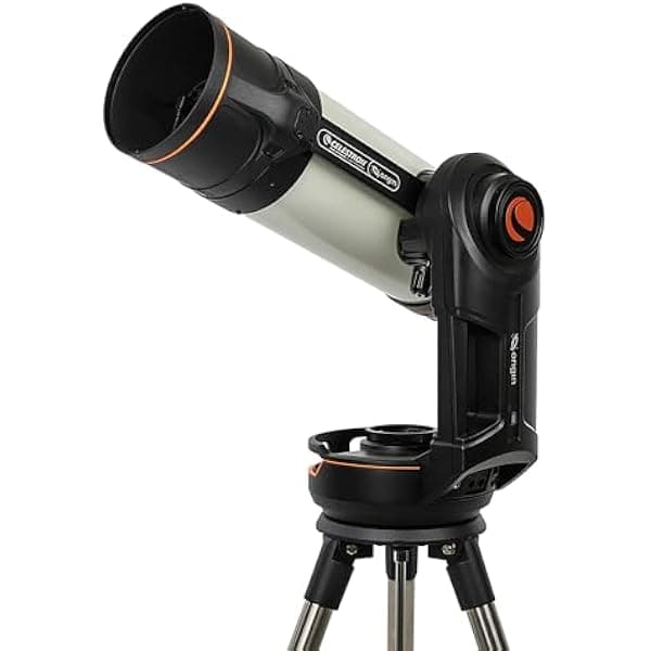 Celestron - Observatorio Inteligente para el Hogar Origin - Telescopio Inteligente Todo en Uno para Astrofotografía y Observación - Telescopio RASA de 6 pulgadas - Montura GoTo Totalmente Automática - Compatibilidad iOS/Android - Fácil de Usar 12099