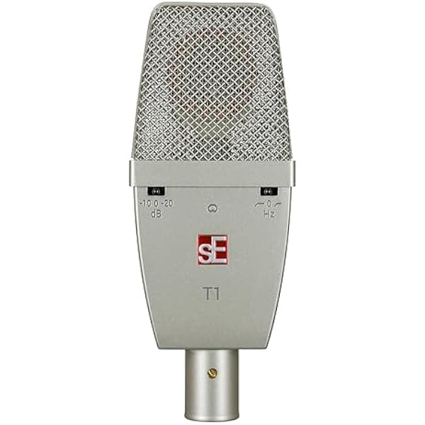 sE Electronics Micrófono cardioide de condensador de diafragma grande SE-T1